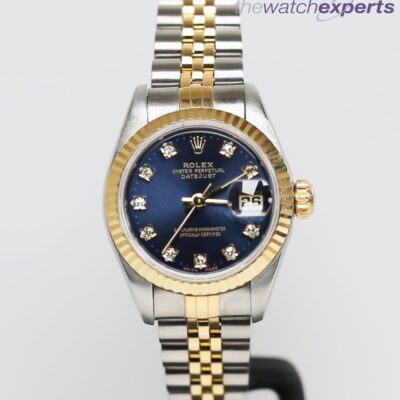 Rolex - Lady-Datejust Diamond Blue - 69173