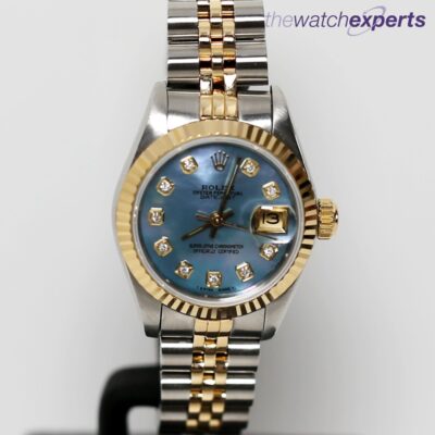 Rolex - Lady-Datejust Blue M.O.P Diamond - 69173