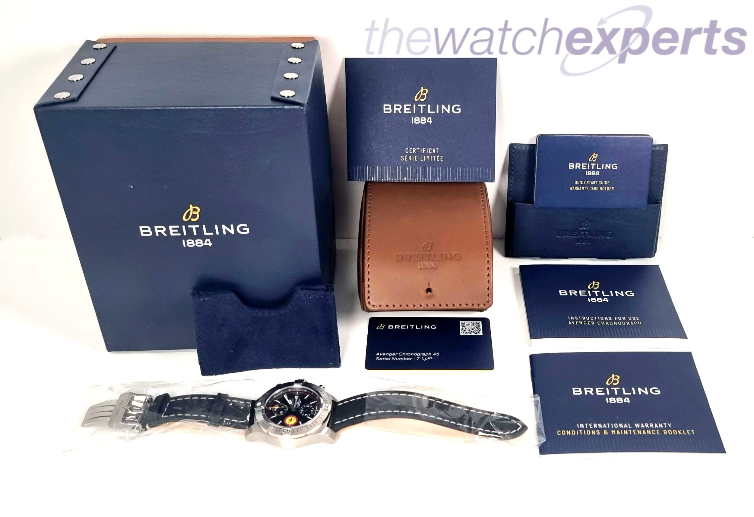 Breitling - Avenger Chrono 45- A13317 Limited Edition Swiss Air Force Team - Image 10