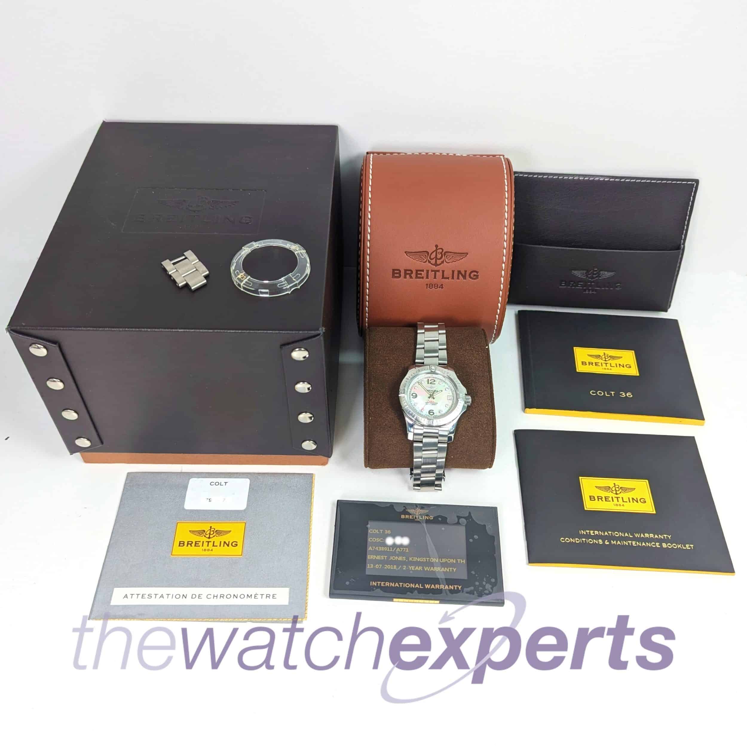 Breitling - Colt 36 - Diamond - A74389 - Image 7