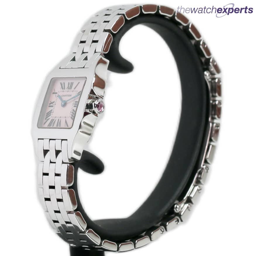 Cartier - Santos Demoiselle Mini - 2698 - pink mother of pearl - Image 3