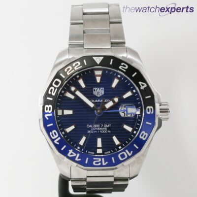 Tag Heuer - Aquaracer - Calibre 7 GMT - WAY201T - Batgirl