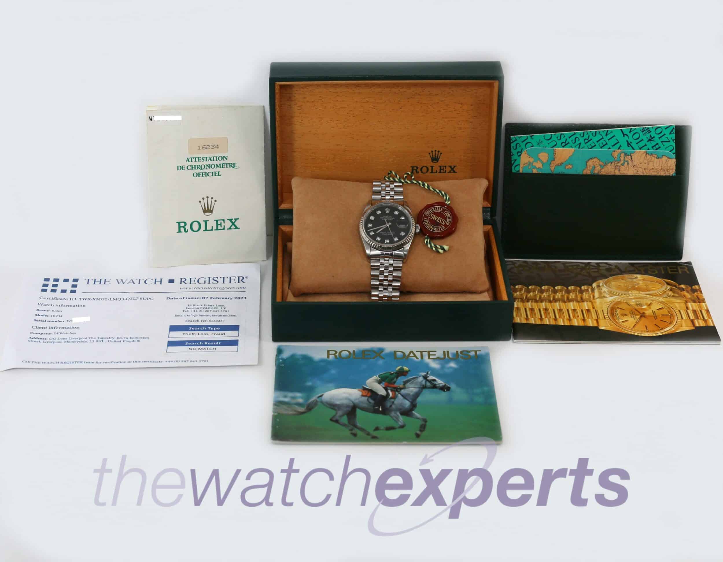 Rolex - Datejust 36  - Diamond - 16234 - Image 7