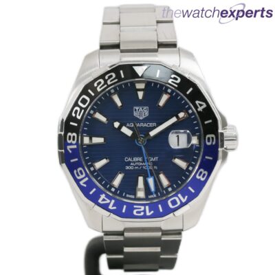 Tag Heuer - Aquaracer - Calibre 7 GMT - WAY201T - Batgirl