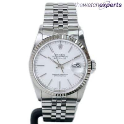 Rolex - 16234 - Datejust - White #