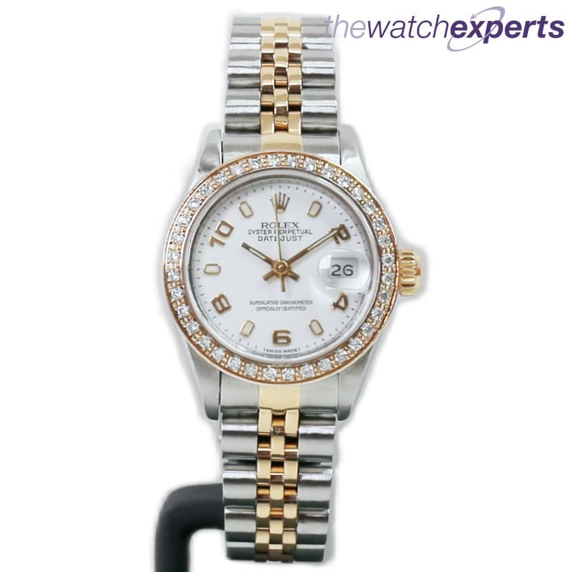 Rolex - DateJust - 69173 - Diamond bezel #