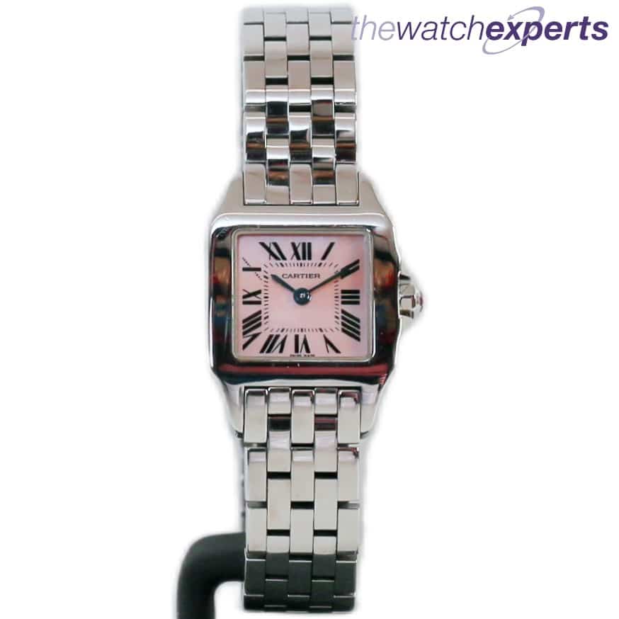Cartier - Santos Demoiselle Mini - 2698 - pink mother of pearl
