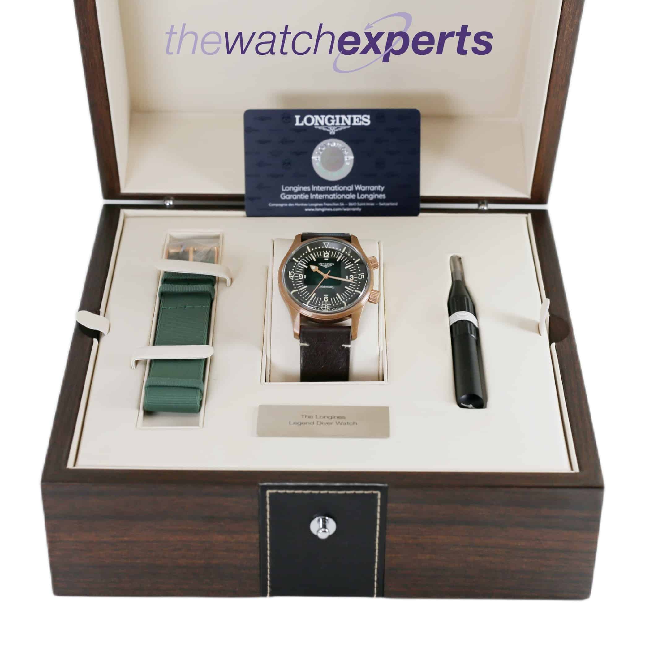 Longines - L3.774.1 - Legend Diver - Bronze - Automatic - Image 8