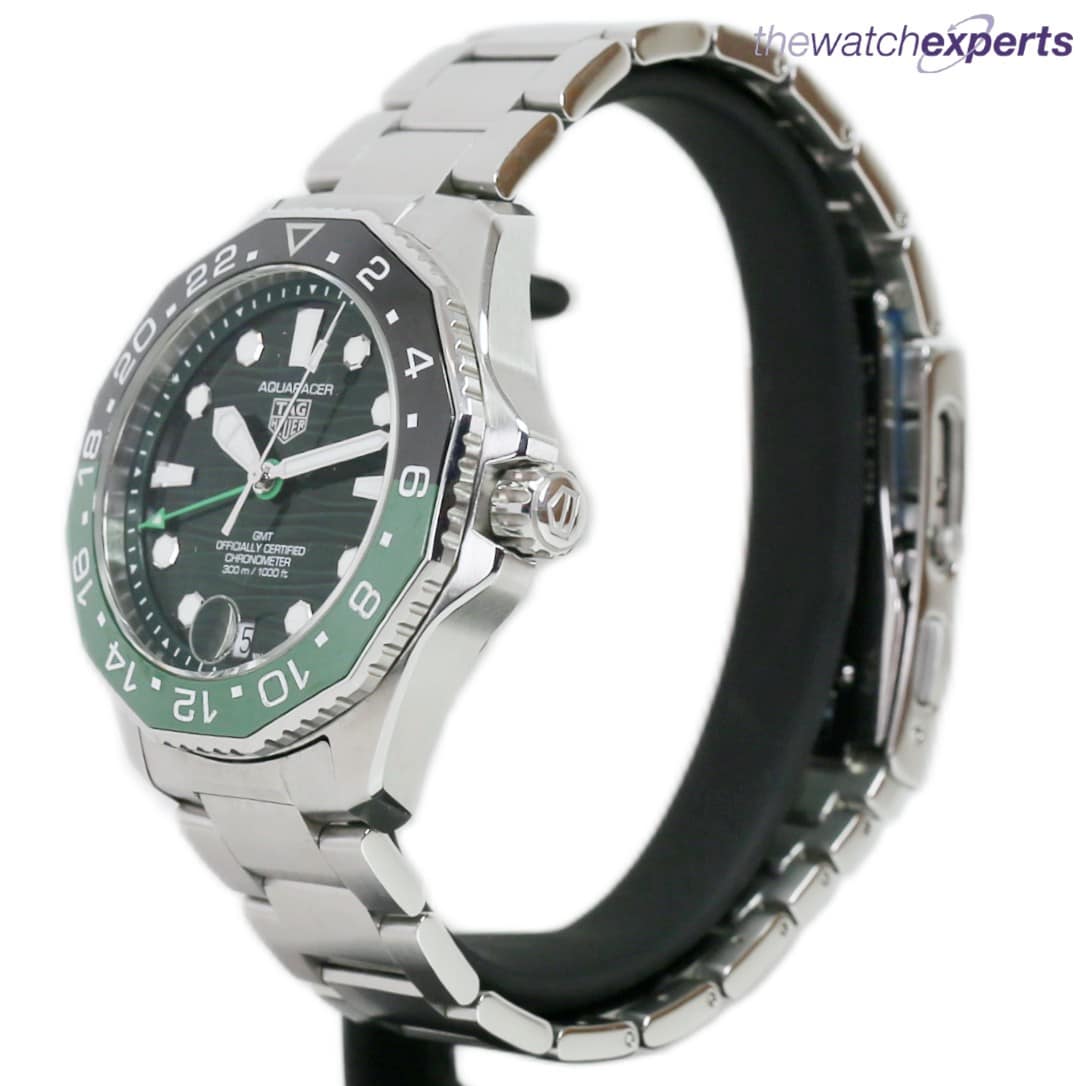 Tag Heuer - Aquaracer - Professional 300 - GMT - WBP5115 - Green - Image 3