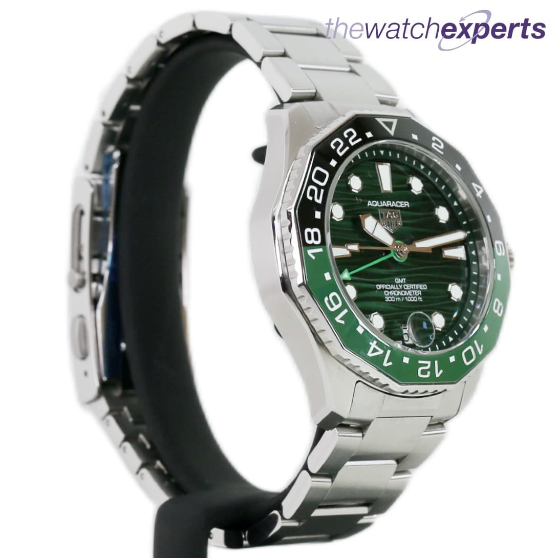 Tag Heuer - Aquaracer - Professional 300 - GMT - WBP5115 - Green - Image 2