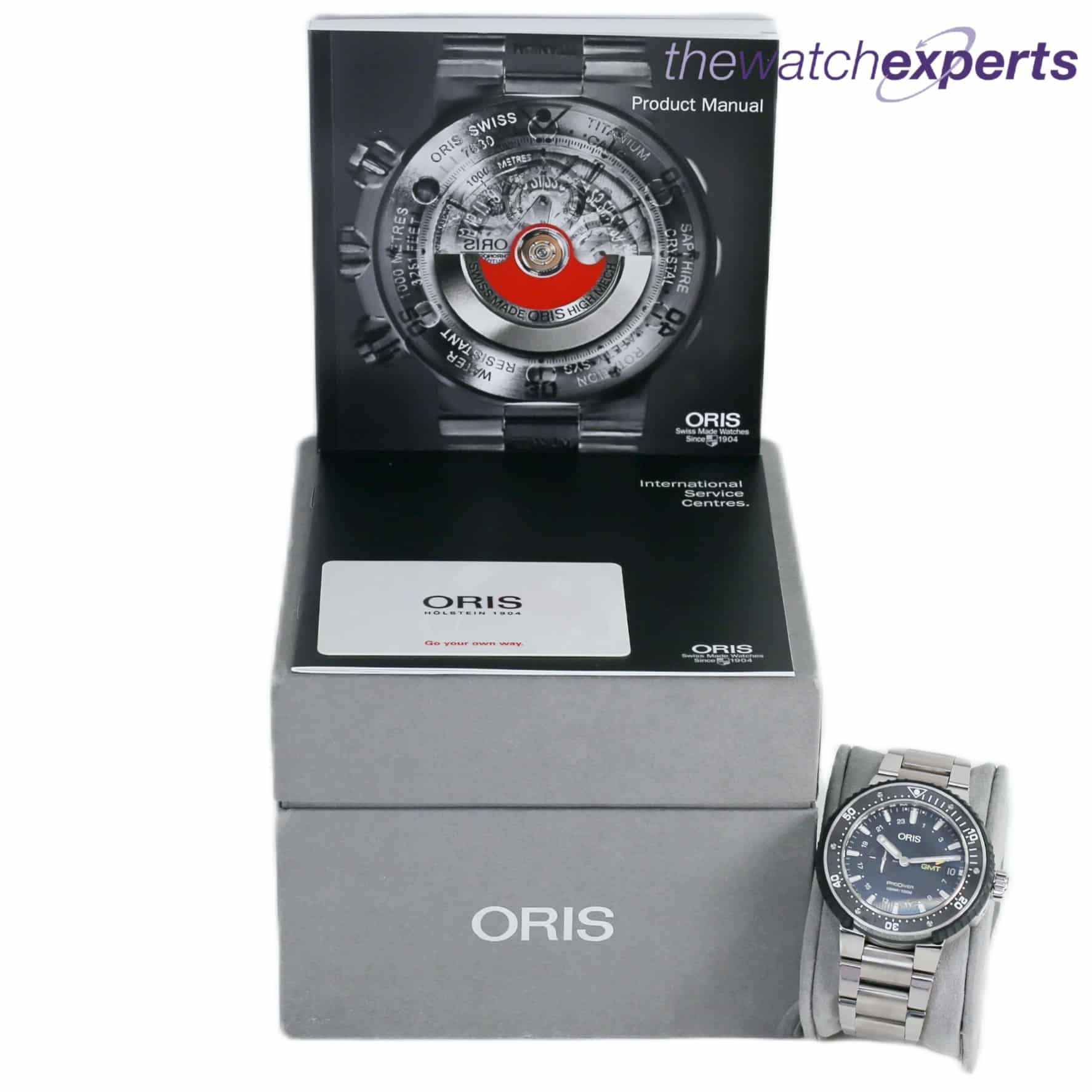 Oris - Pro Diver - GMT - 7748 - Titanium - Image 8