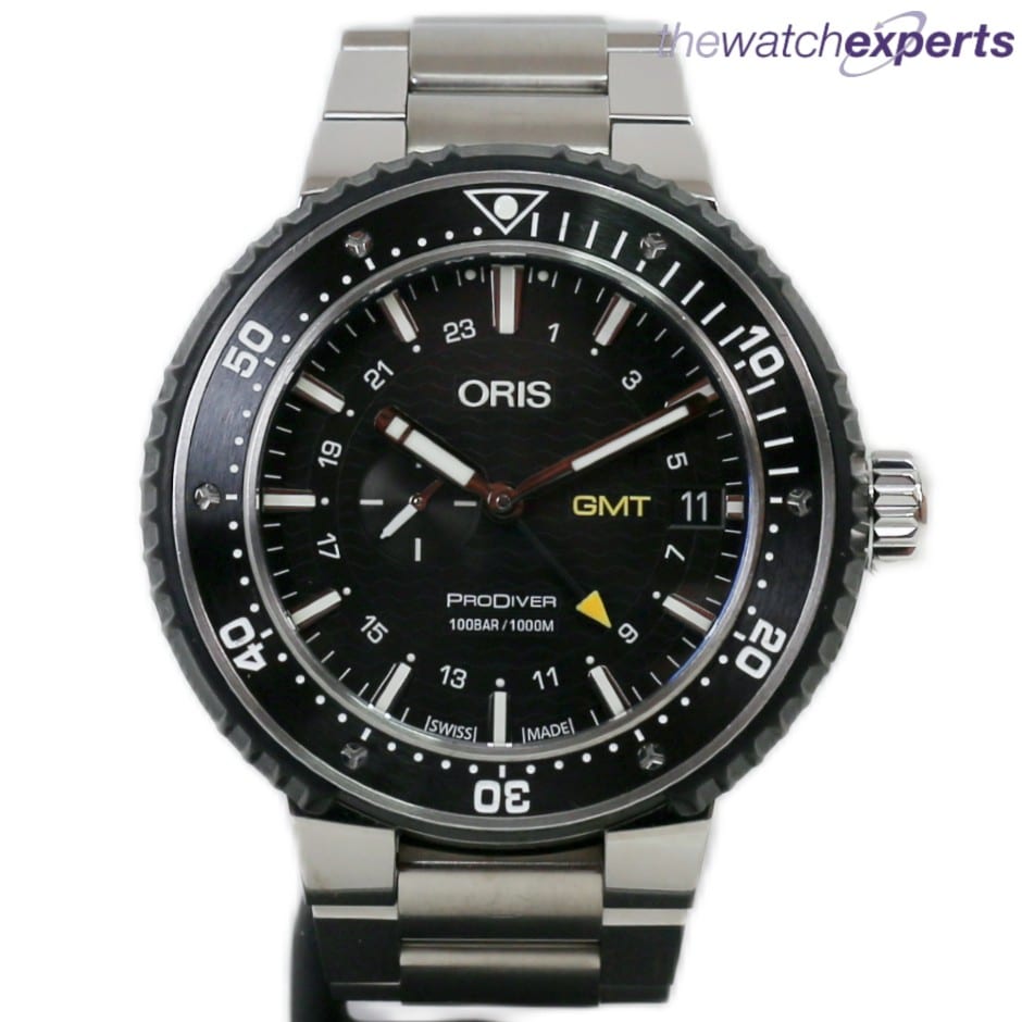 Oris - Pro Diver - GMT - 7748 - Titanium