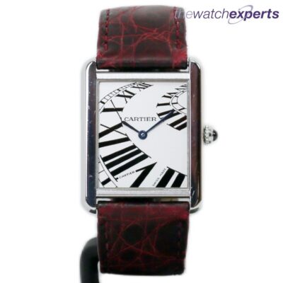 Cartier - Tank Solo - 3169 - Piano dial - Limited edition