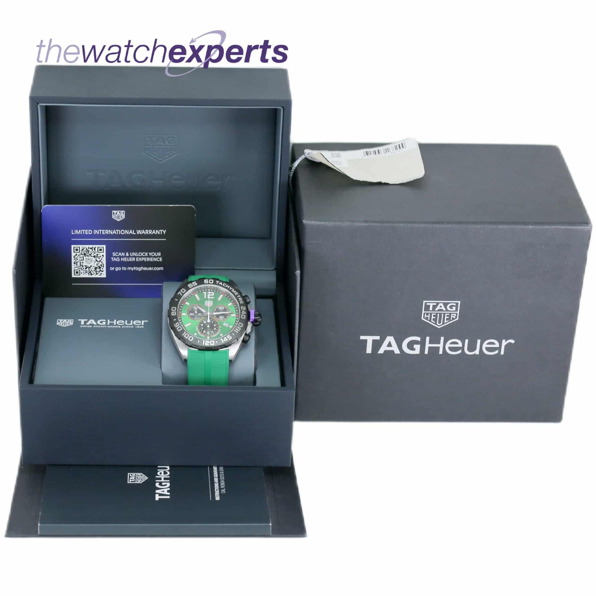 Tag Heuer - Formula 1 - CAZ101AP - Chronograph - Green - Image 7