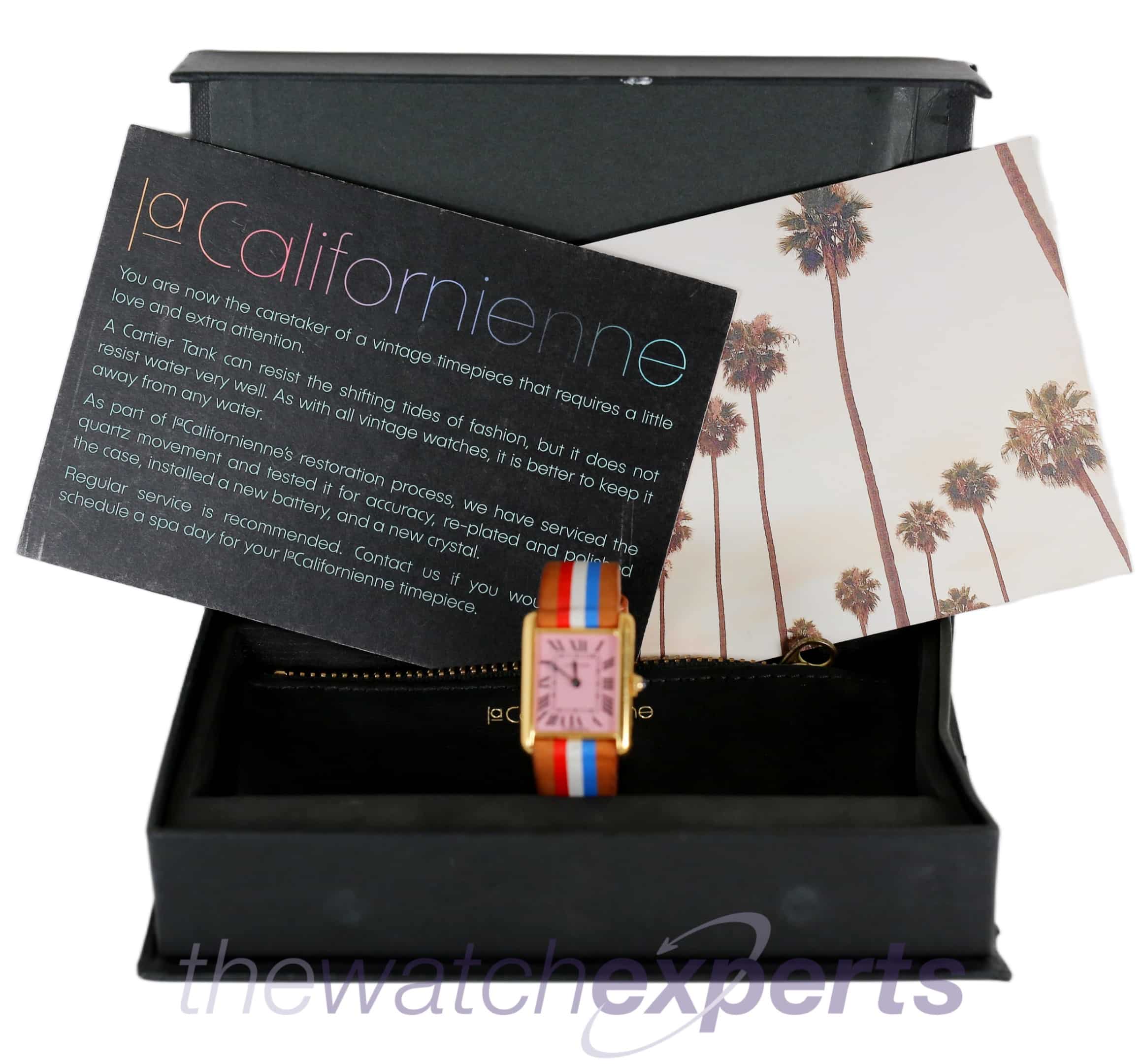 Cartier - La Californienne - Tank Vermail - Quartz - Modified Vintage - Image 5